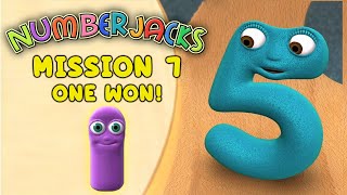 Numberjacks Mission 7 | One won | Numberjacks