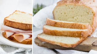 Easy Keto Bread with no crazy ingredients! GLUTEN FREE TOO!