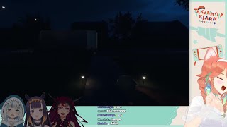 Kiara gets jumpscared by Gura'̶s̶ ̶g̶h̶o̶s̶t̶  in Phasmophobia  [Hololive EN/clip]