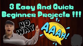 3 Easy And Quick Beginner Projects That Sell Quickly