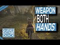 How To Use A Weapon With Two Hands In Elden Ring