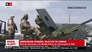 MERCENARI ROMÂNI, BLOCAȚI ÎN CONGO_Știri B1TV_29 ian. 2025