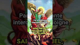 Prière Rapide à Saint Michel Archange pour Votre Protection 🙏 Saint Michel, veille sur nous #shorts