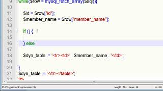 Dynamic Grid Output Programming Tutorial Using PHP + MySQL Array Data