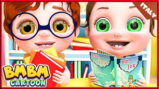 Esploriamo i Libri | Scopriamo insieme i Libri｜Canzoni per bambini｜Bmbm Cartoon Italiano