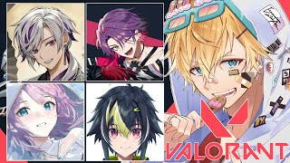 【 VALORANT 】 ガチにじフルパヴァロw/いなみん,不破っち,リリさん,ひば 【 にじさんじ/エビオ 】