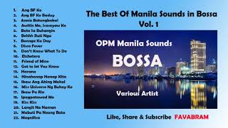 Opm Manila Sounds Bossa Vol. 1