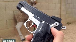 Daisy Model 93 BB gun shooting (S\u0026W 659)