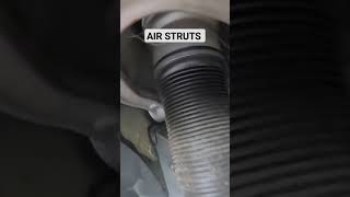 REMOVING AND REPLACING  AIR STRUTS S430 #s430 #shorts