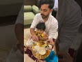 Shreya Ghoshal's Brother Traditional Birthday Celebration With Devyaan Annaprashan