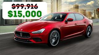 Is Maserati Ghibli Worth Buying at 85% OFF?