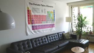 Periodic Table of Elements Wall Tapestry