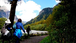 Taisho-ike Pond Hike, Kamikochi　上高地　大正池ハイキング