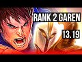 GAREN vs KAYLE (TOP) | Rank 2 Garen, 2.0M mastery, 1100+ games | KR Grandmaster | 13.19