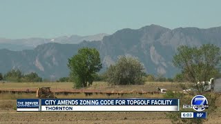 City amends zoning code for TopGolf facility