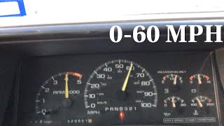 1995 Chevy Silverado Z71 5.7 0-60