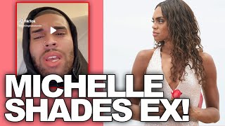 Bachelorette Michelle Caught Throwing Shade At Nayte On Tiktok! Lighthearted Or No?