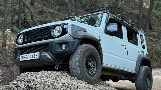 Jimny Extreme Offroading on 4x4 😍 | Most Capable Offroading Vehicle #jimnymodified #jimny