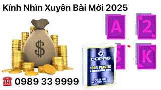 Kính nhìn xuyên bài | Kính Mỹ 12D nhìn xuyên lá bài | Đồ chơi bài lá công nghệ mới nhất hiện nay