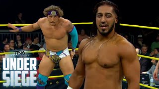 Ace Austin vs Mustafa Ali TITLE MATCH | TNA Under Siege 2024 Highlights