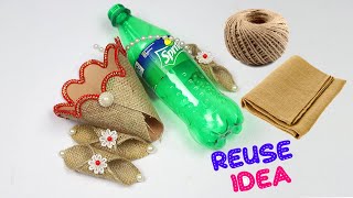 DIY Jute craft Home decorating ideas handmade Easy | Jute and plastic bottle decoration ideas 2020