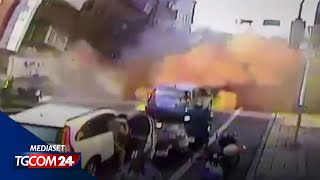 Terremoto Taiwan, i video sui social della potenza della scossa