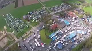 Luchtopname Weerselose Markt Tweede Paasdag 2017