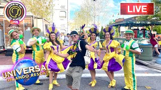 🔴Live: Universal Orlando Mardi Gras 2023 OPENING DAY!