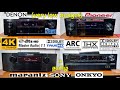 (very low budget) Pioneer VSX-LX55 Marantz SR-6005 Denon AVR-X520BT Sony Onkyo 5.1 & 7.2 AV Receiver