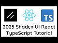 How to Setup Shadcn UI with TypeScript, Vite, and React | 2025