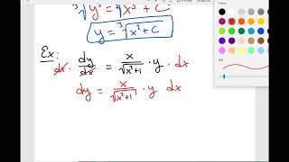 Math 151: Separation of Variables