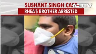 Sushant Singh Case: Rhea Chakraborty's Brother Arrested Over Drug Charges