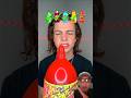 EAT GIANT BOTTLE JELLY #shorts #funny #dubbing #satisfying #mukbang #emojichallenge