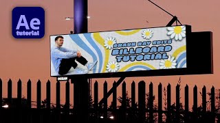 Make Realistic Billboards In After Effects! (Free VFX) (Long Edition)