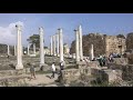 walking around salamis ruins near famagusta cyprus 4k sony rx100 v