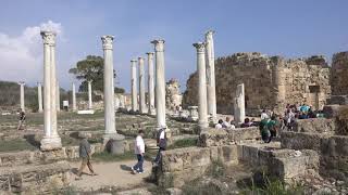 Walking around Salamis ruins, near Famagusta, Cyprus [4k] Sony RX100 V