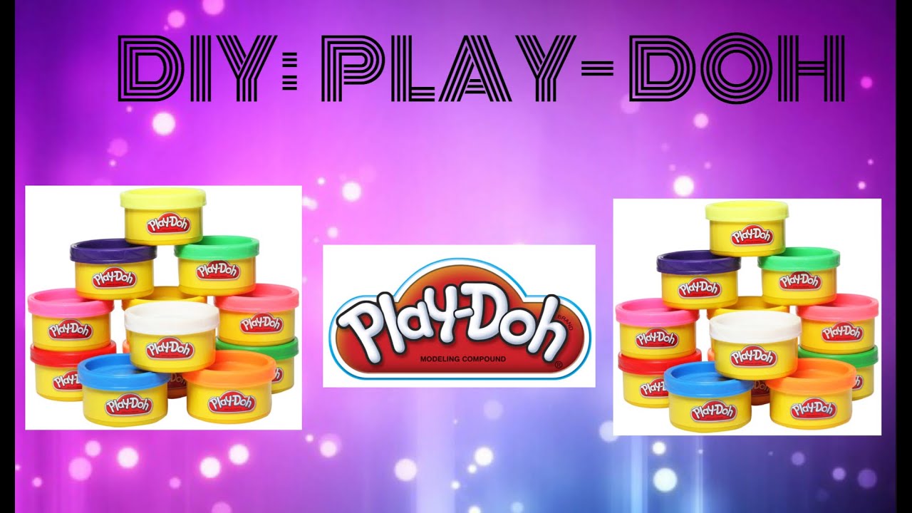 Play Doh Diy Youtube