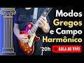 Modos Gregos e Campo Harmônico Maior | Aula ao Vivo | Vilmar Gusberti