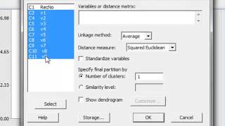 Cluster analysis