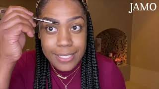 Ashanti Lation's Guide to Refreshing Old Box braids | Get Ready With Me | JAMO