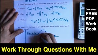 Study With Me: 90 Minutes of Thermo/Enthalpy/Heat Practice