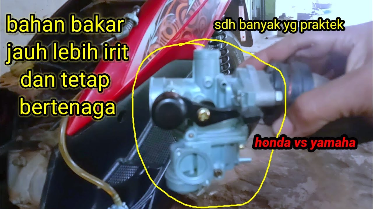 Cara Mengganti Karburator Supra Kemotor Mio Sporty Biar Lebih Irit ...