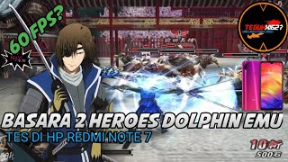 Basara 2 Heroes Gameplay Test On Redmi Note 7!! Dolphin Emulator - Tembus 60 Fps?