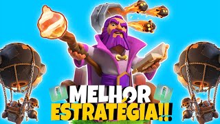 COMO USAR a MELHOR ESTRATÉGIA do MOMENTO no CLASH OF CLANS!!!