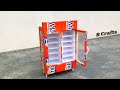 How To Make Mini Fridge With Soda Cans at House - DIY Mini Fridge