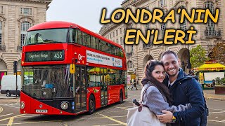 LONDRA'DA MUTLAKA GÖRÜLMESİ GEREKEN YERLER - SİNEMATİK VLOG - 4K İZLEYİN