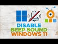 How to Disable Beep Sound In Windows 11