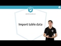 R Tutorial: Import Table Data