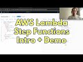 AWS Step Functions Tutorial | Lambda Map State Example (Square Numbers in Parallel)