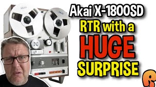 RTR with a HUGE Surprise! Akai X-1800SD!